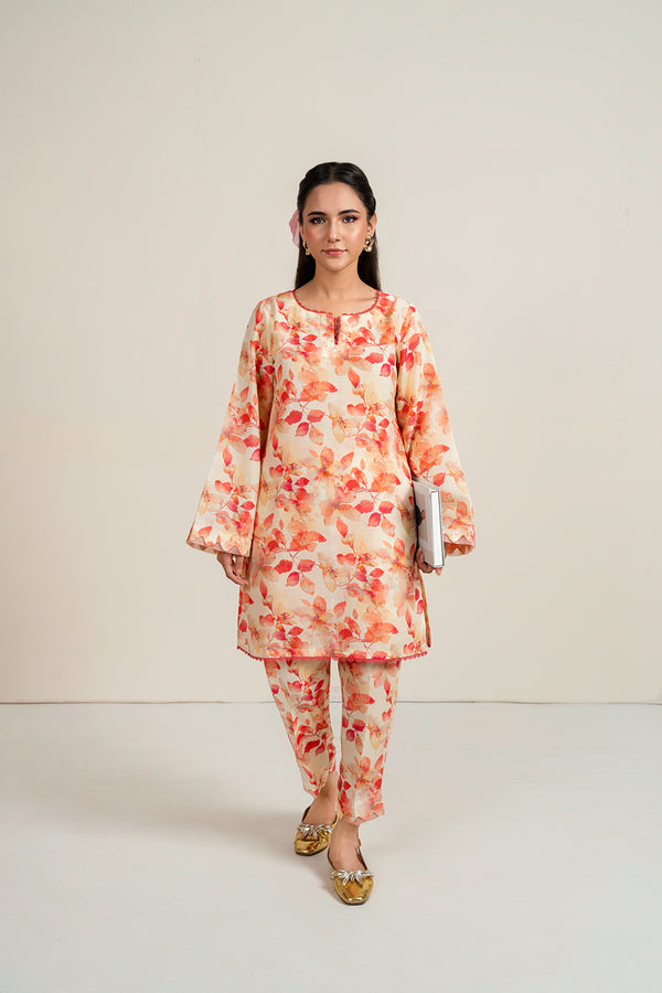 LUXURY PRINTED EMBROIDERED LAWN SET 04