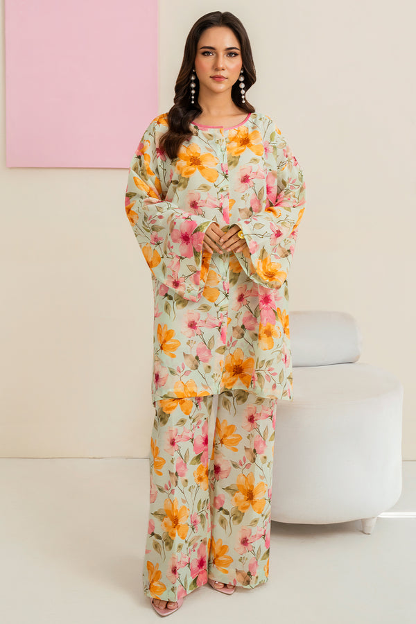 LUXURY PRINTED EMBROIDERED LAWN SET